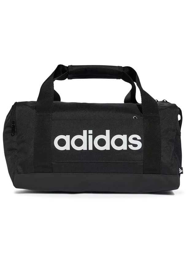 Adidas - Torba adidas Linear Duffel XS JE8347 - czarne. Kolor: czarny. Materiał: poliester. Sport: fitness