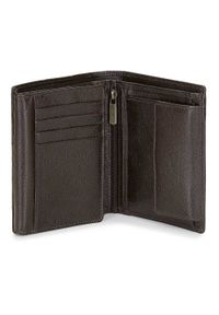 Wittchen - Męski portfel z RFID skórzany ciemny brąz. Kolor: brązowy. Materiał: skóra #7