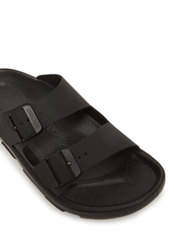 Birkenstock Klapki Mogami Terra Stealth 2-Strap 1029643 Czarny. Kolor: czarny. Materiał: skóra
