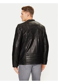 Mustang Kurtka skórzana Shepp 310-23-150 Czarny Regular Fit. Kolor: czarny. Materiał: skóra #3