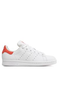 Adidas - adidas Sneakersy Stan Smith J HQ1855 Biały. Kolor: biały. Materiał: skóra. Model: Adidas Stan Smith