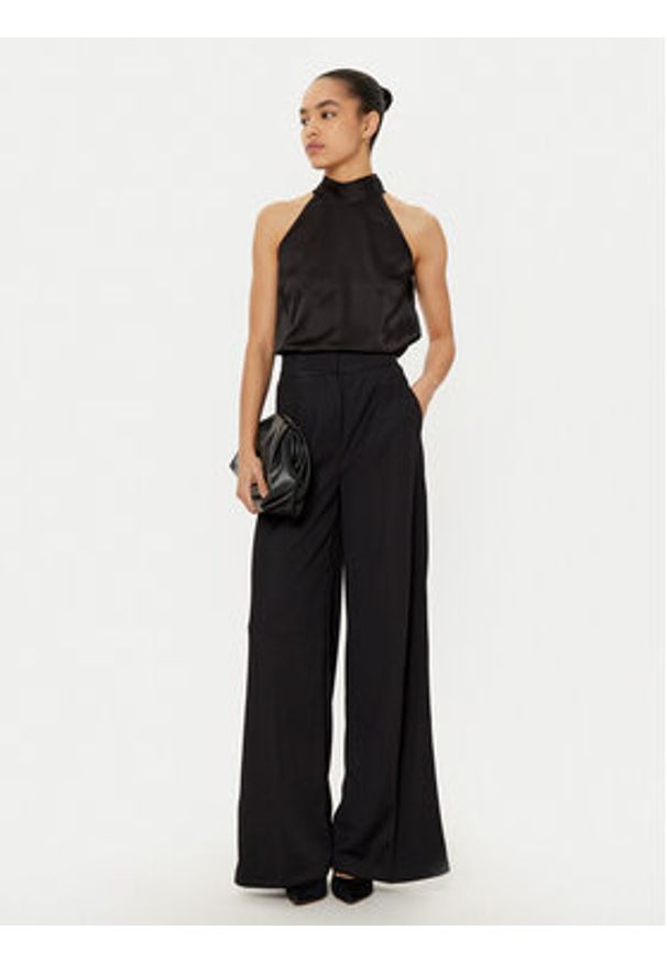 MAX&Co. Bluzka 2516161011200 Czarny Regular Fit. Kolor: czarny. Materiał: syntetyk