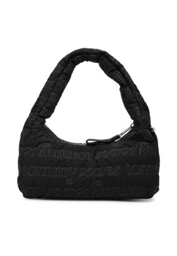 Tommy Jeans Torebka Tjw Icon Aop Shoulder Bag AW0AW18467 Czarny. Kolor: czarny