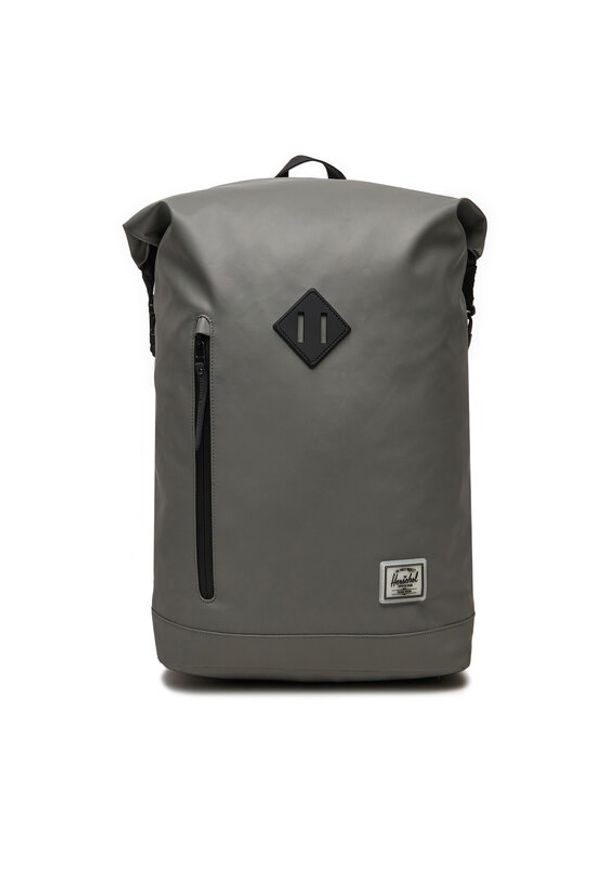 Herschel Plecak Roll Top Backpack 11194-05643 Szary. Kolor: szary. Materiał: materiał