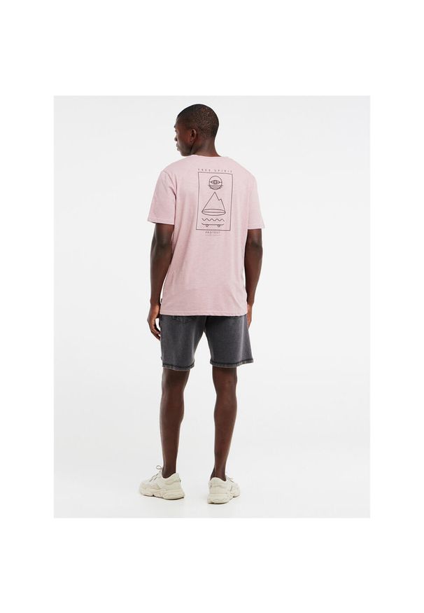 Koszulka męska Protest PRTRHODAS t-shirt. Kolor: wielokolorowy, różowy, fioletowy