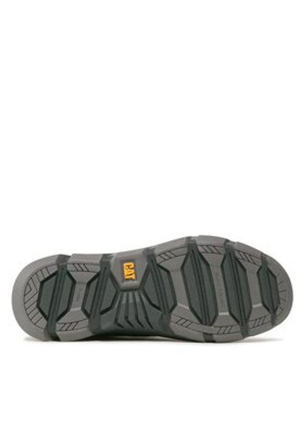 CATerpillar Sneakersy Crail Mid P725600 Czarny. Kolor: czarny. Materiał: nubuk, skóra