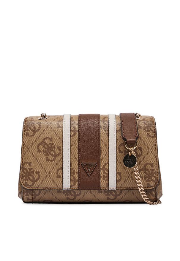 Guess Torebka Noelle II HWSS96 72210 Brązowy. Kolor: brązowy. Materiał: skórzane