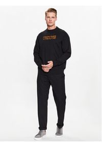 Calvin Klein Jeans Sweter J30J323841 Czarny Regular Fit. Kolor: czarny. Materiał: bawełna #3