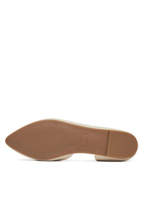 Jenny - JENNY Baleriny JANE WS2108-08 Beżowy. Kolor: beżowy. Materiał: skóra