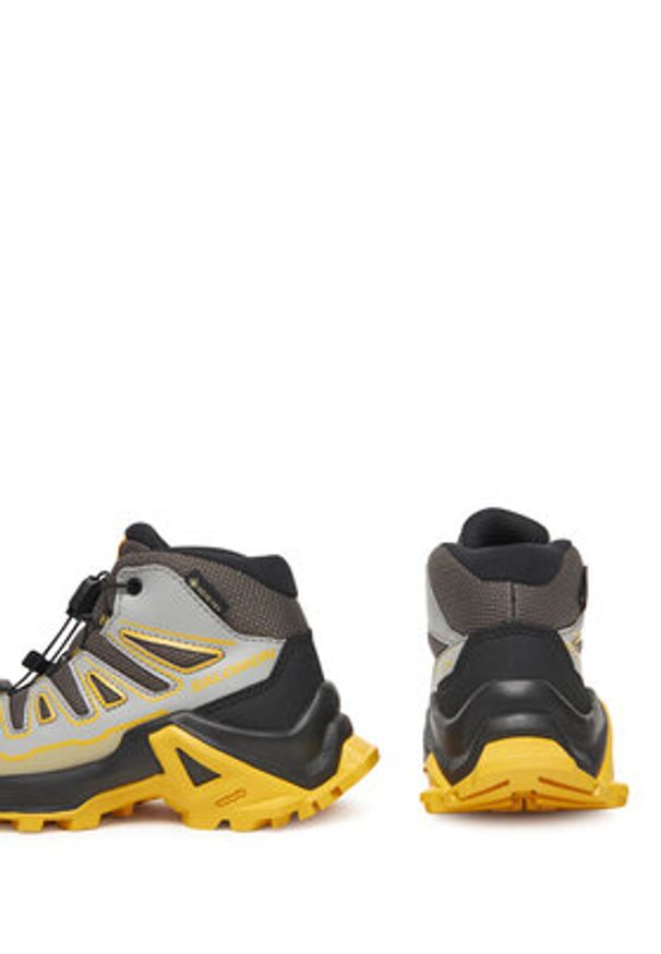 salomon - Salomon Trekkingi X Ultra Mid Gore-Tex L47746000 Szary. Kolor: szary. Materiał: materiał. Technologia: Gore-Tex. Sport: turystyka piesza