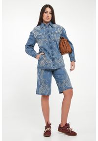 Liu Jo - Koszula jeansowa damska LIU JO. Materiał: jeans #4