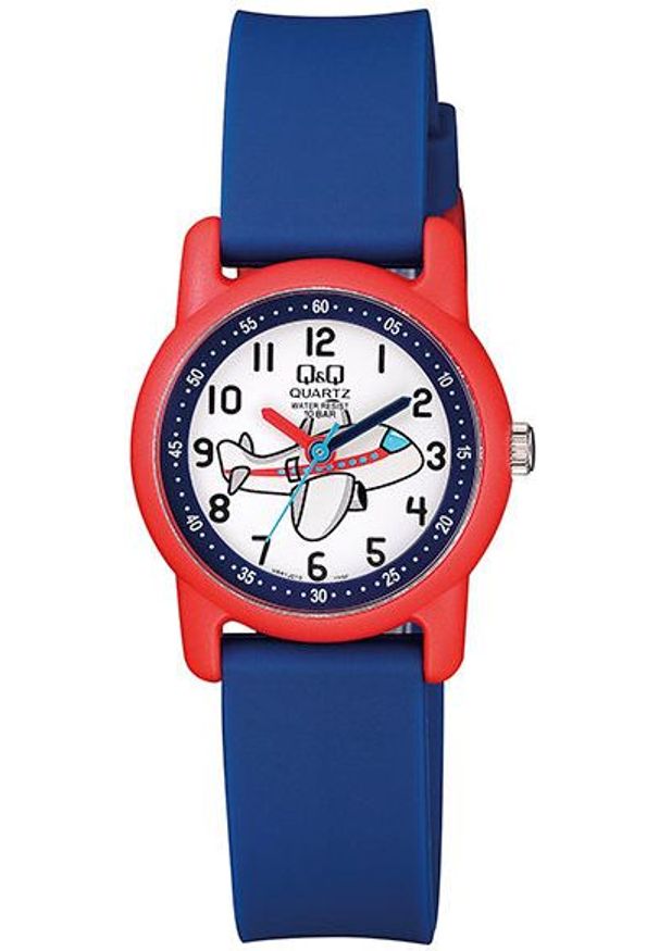 Q&Q Dziecięcy VR41-010 Samolot Wodoszczelny niebieski. Kolor: niebieski