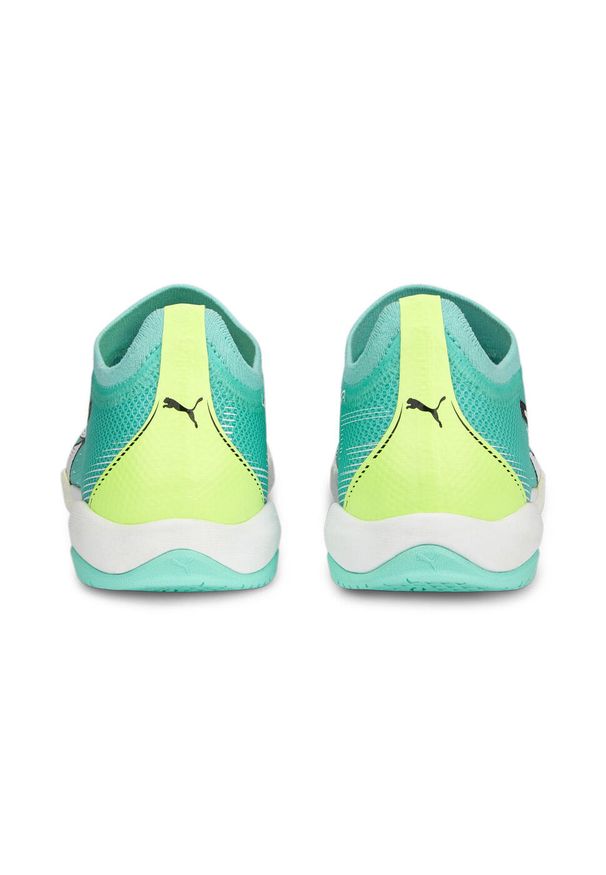 Puma - Buty piłkarskie męskie PUMA Ultra Match IT. Zapięcie: sznurówki. Kolor: biały, wielokolorowy, niebieski, żółty. Materiał: materiał. Szerokość cholewki: normalna. Sport: piłka nożna