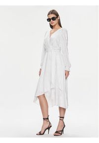 DKNY Sukienka letnia DD3JA479 Biały Regular Fit. Kolor: biały. Materiał: syntetyk. Sezon: lato #4