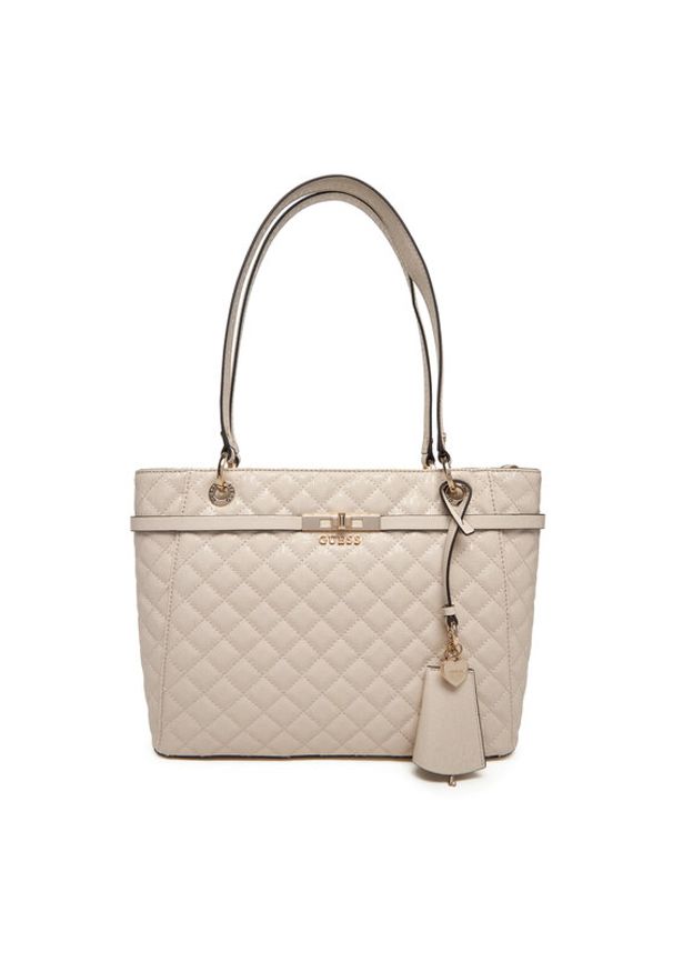 Guess Torebka Idra HWGG81 57250 Beżowy. Kolor: beżowy. Materiał: skórzane