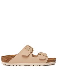 Birkenstock Klapki Arizona Birko-Flor 1027723 Beżowy. Kolor: beżowy. Materiał: skóra #1