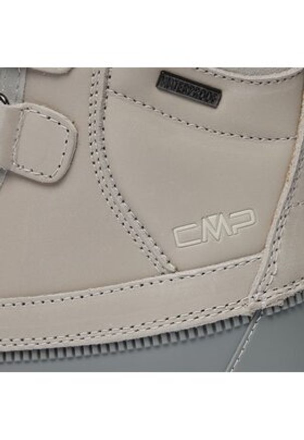 CMP Śniegowce Thalo Wmn Snow Boot Wp 30Q4616 Beżowy. Kolor: beżowy. Materiał: skóra