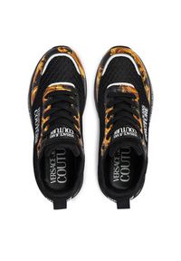 Versace Jeans Couture Sneakersy 80VA3SA3 ZSD98 Czarny. Kolor: czarny. Materiał: mesh #6