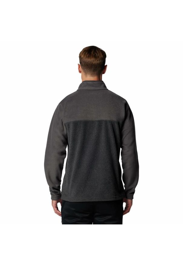 columbia - Bluza polarowa męska Columbia Steens Mountain Half Snap II. Kolor: szary. Materiał: polar