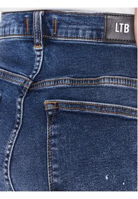 LTB Szorty jeansowe Layla 60589 15386 Granatowy Regular Fit. Kolor: niebieski. Materiał: jeans