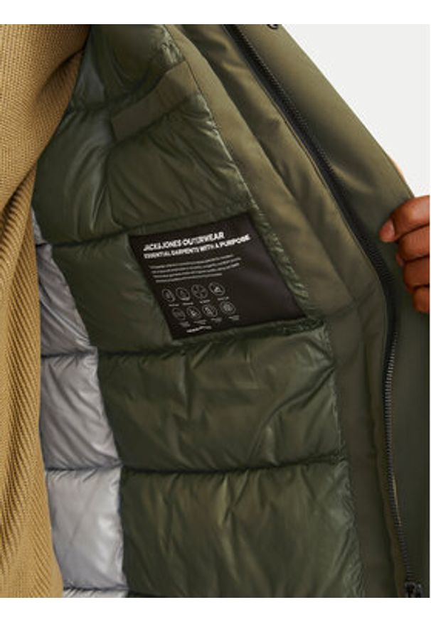Jack & Jones Parka Keen 12258403 Zielony Regular Fit. Kolor: zielony. Materiał: syntetyk