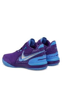 Nike Buty do koszykówki Zm Lebron Nxxt Gen Ampd FJ1566 500 Fioletowy. Kolor: fioletowy. Materiał: skóra, zamsz. Sport: koszykówka #5