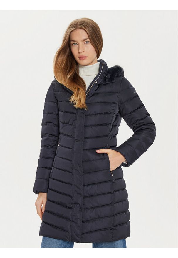 Geox Kurtka puchowa Bettanie W4626H T3122 F1624 Granatowy Regular Fit. Kolor: niebieski. Materiał: syntetyk. Sezon: zima
