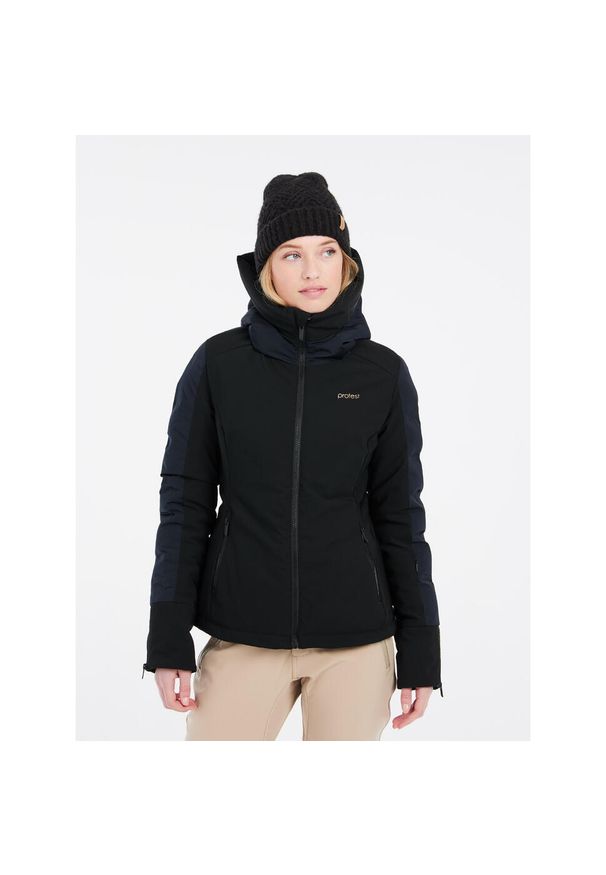 Damska kurtka narciarska Protest Mercury. Kolor: czarny. Sezon: zima. Sport: narciarstwo