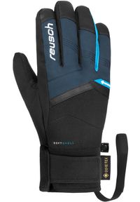 Rękawice narciarskie dla dorosłych Reusch Blaster Gore-Tex wodoodporne ocieplane. Kolor: wielokolorowy, niebieski, czarny. Technologia: Gore-Tex. Sport: narciarstwo