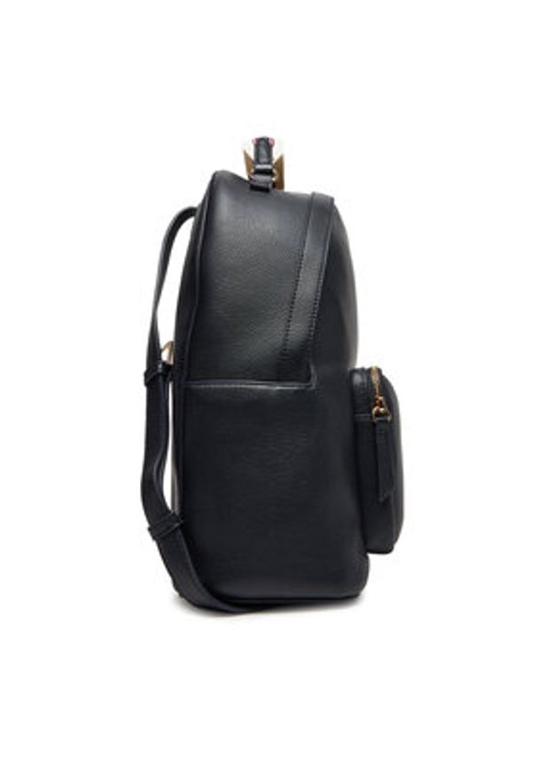 TOMMY HILFIGER - Tommy Hilfiger Plecak AW0AW17471 Granatowy. Kolor: niebieski. Materiał: skóra