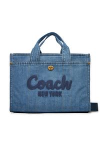 Coach Torebka Cargo CR657 B4/IN Niebieski. Kolor: niebieski