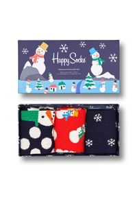 Happy-Socks - Happy Socks - Skarpetki Snowman Socks Gift Set (3-pack) #1