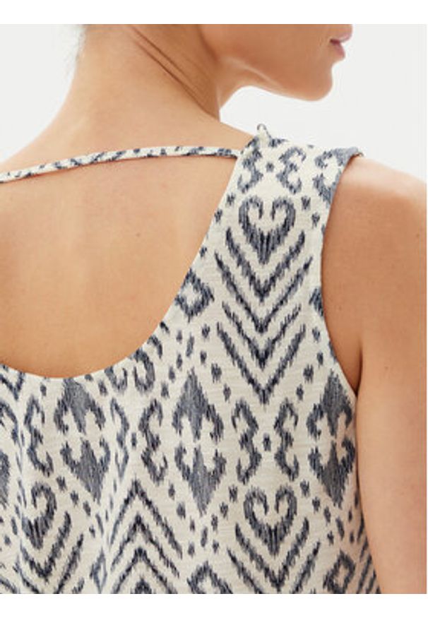JDY Top Dodo 15296246 Écru Regular Fit. Kolor: kremowy. Materiał: syntetyk