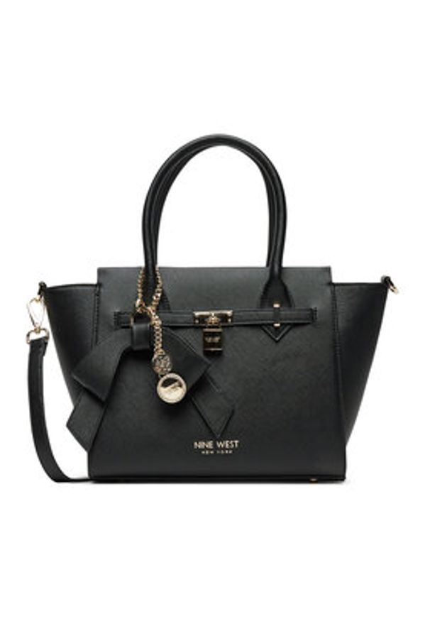 Nine West Torebka CEO-Chelsea-Charm-II-LX10185 Czarny. Kolor: czarny