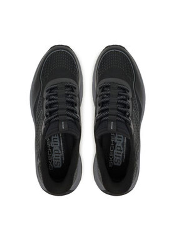 skechers - Skechers Trekkingi Switch Back-Mist 237685/BKMT Czarny. Kolor: czarny. Materiał: materiał. Sport: turystyka piesza