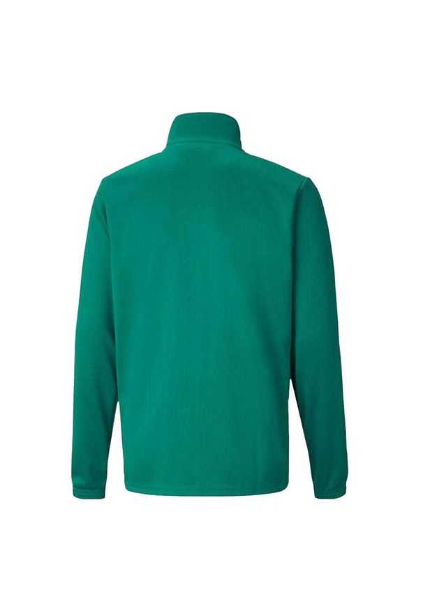 Puma - Dziecięca/niemowlęca Poliestrowa Kurtka Treningowa TeamRISE. Kolor: zielony. Materiał: poliester