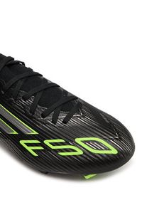 Adidas - adidas Buty do piłki nożnej F50 League Mid Firm/Multi-Ground Boots JI0887 Czarny. Kolor: czarny. Materiał: materiał #3