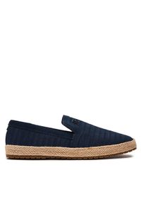 TOMMY HILFIGER - Tommy Hilfiger Espadryle Th Esapdrille Classic Suede FM0FM04984 Granatowy. Kolor: niebieski