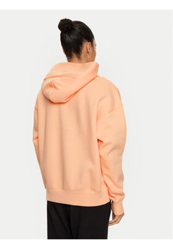 Champion Bluza 117491 Pomarańczowy Loose Fit. Kolor: pomarańczowy. Materiał: syntetyk