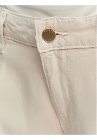 Guess Jeansy W4GA96 WDP85 Kremowy Wide Leg. Kolor: kremowy #3