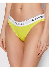 Figi klasyczne Calvin Klein Underwear. Kolor: żółty