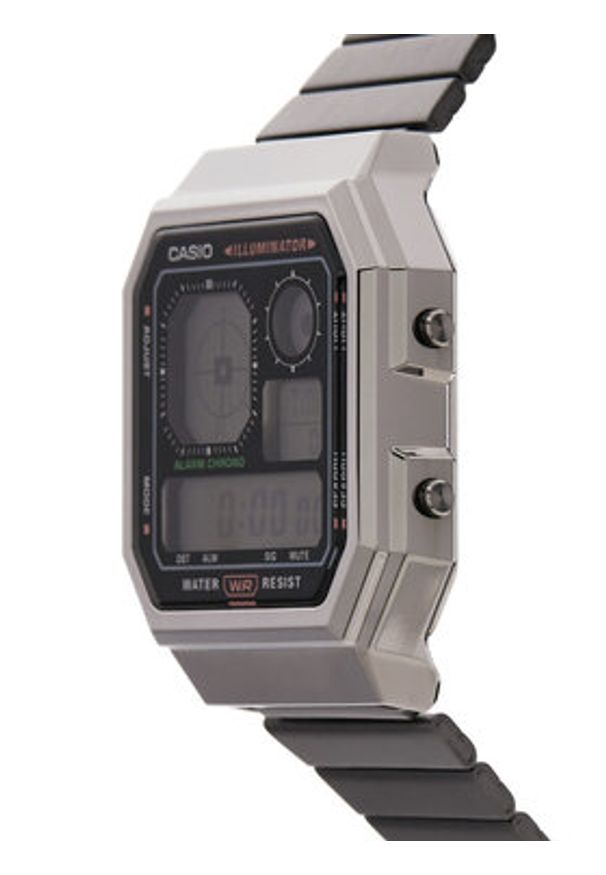 Casio Zegarek A130WEGG-1AEF Szary. Kolor: szary