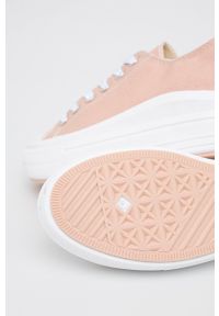 Answear Lab Tenisówki damskie kolor różowy. Nosek buta: okrągły. Zapięcie: sznurówki. Kolor: różowy. Materiał: guma. Obcas: na platformie. Styl: wakacyjny #3