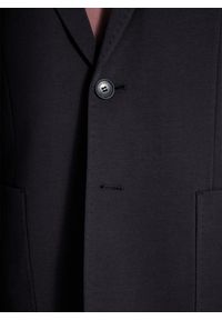 Pako Lorente - PAKO LORENTE - Granatowa dzianinowa marynarka męska. Okazja: na co dzień. Kolor: niebieski. Materiał: dzianina. Sezon: wiosna. Styl: casual #7