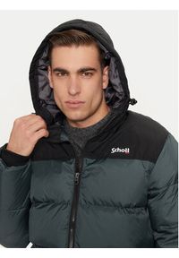 Schott NYC Kurtka zimowa UTAH2 Zielony Regular Fit. Kolor: zielony. Materiał: syntetyk. Sezon: zima #4