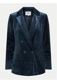only - ONLY Marynarka Astrid 15335850 Granatowy Slim Fit. Kolor: niebieski. Materiał: syntetyk #3