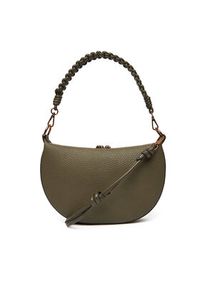 Hispanitas Torebka BI254154 Khaki. Kolor: brązowy. Materiał: skórzane