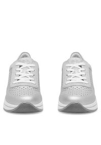 Rieker Sneakersy N4515-90 Srebrny. Kolor: srebrny