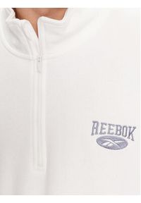 Reebok Bluza Archive Essentials IK6128 Biały Regular Fit. Kolor: biały. Materiał: bawełna