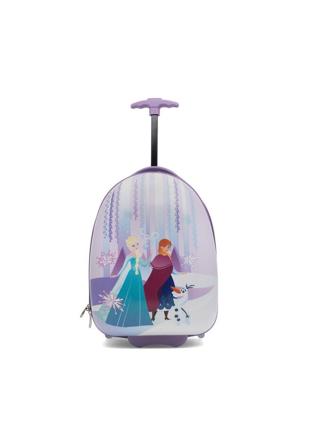 Walizka dziecięca Frozen. Kolor: fioletowy